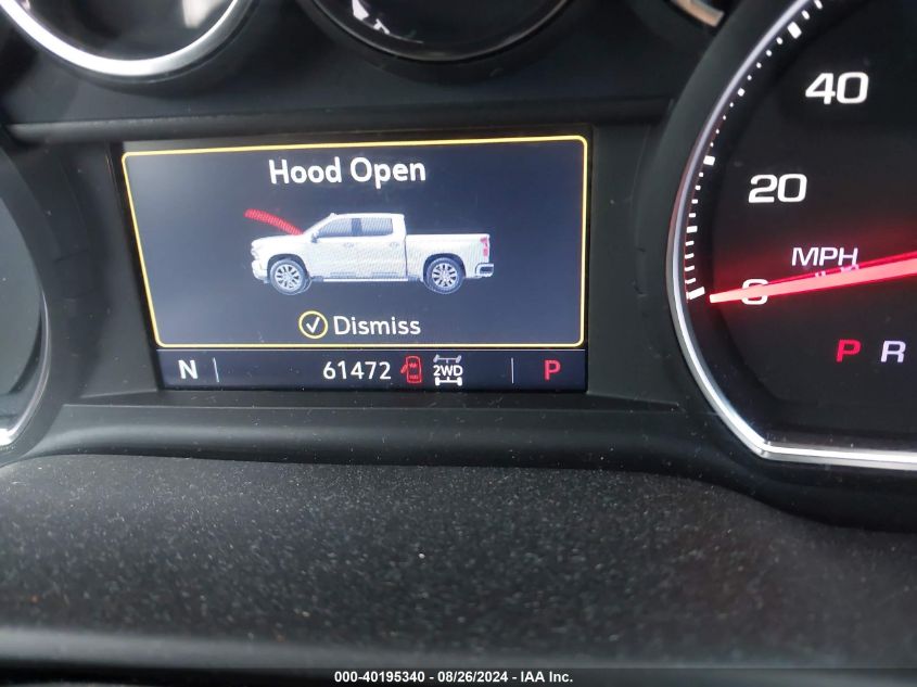 2021 Chevrolet Silverado 1500 4Wd Short Bed Lt VIN: 1GCUYDED9MZ244437 Lot: 40195340