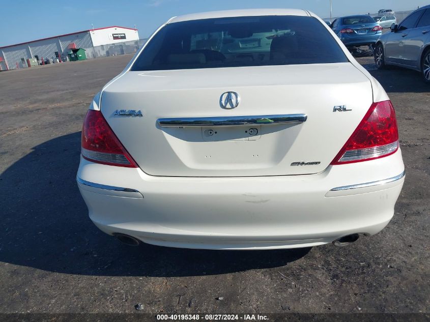 2008 Acura Rl 3.5 VIN: JH4KB16608C000691 Lot: 40195348