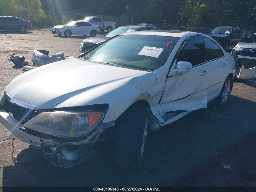 2008 Acura Rl 3.5 VIN: JH4KB16608C000691 Lot: 40195348