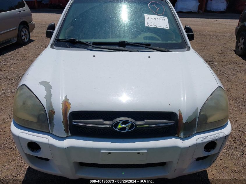 2007 Hyundai Tucson Gls VIN: KM8JM12B27U565068 Lot: 40195373