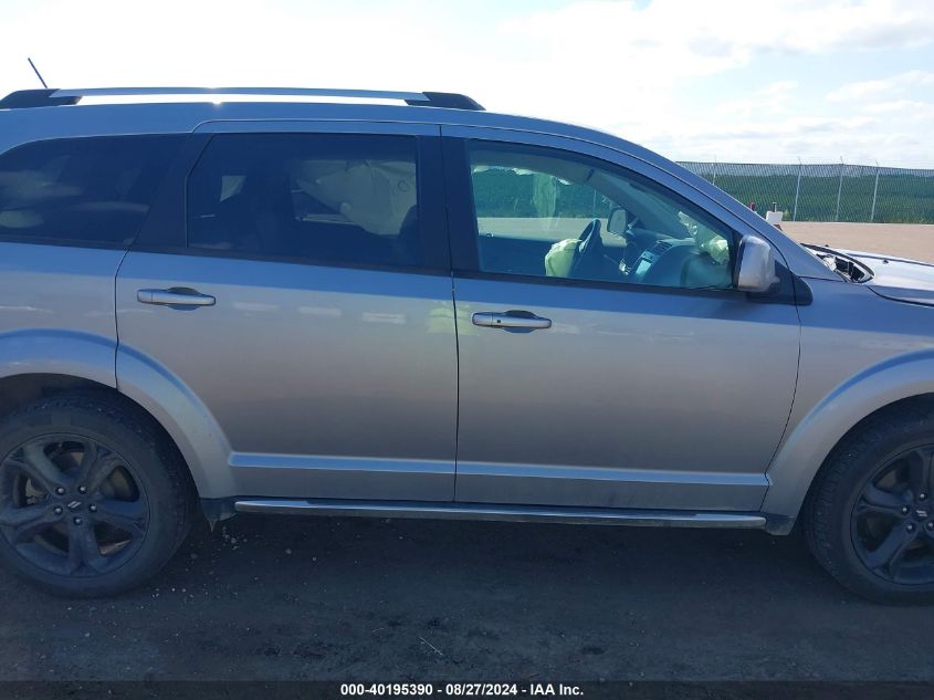 2018 Dodge Journey Crossroad Awd VIN: 3C4PDDGG0JT296400 Lot: 40195390