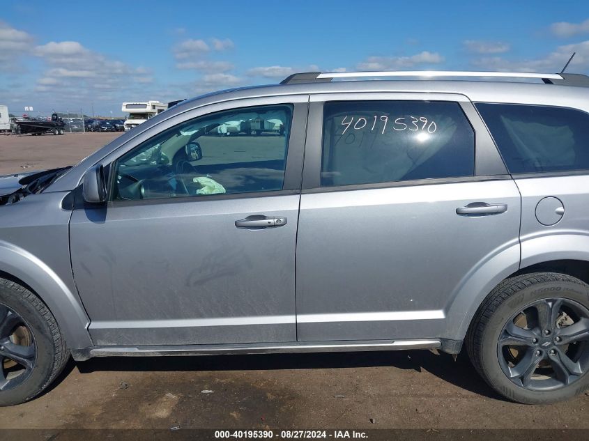 2018 Dodge Journey Crossroad Awd VIN: 3C4PDDGG0JT296400 Lot: 40195390