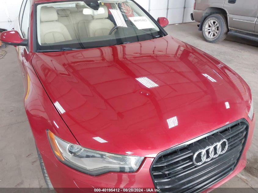 2013 Audi A6 3.0T Premium VIN: WAUGGAFC6DN032331 Lot: 40195412