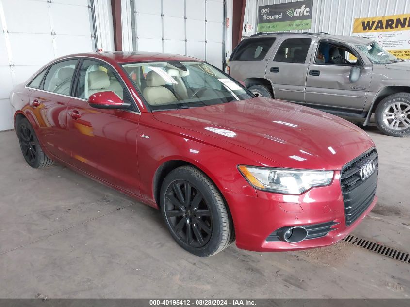 2013 AUDI A6 3.0T PREMIUM - WAUGGAFC6DN032331