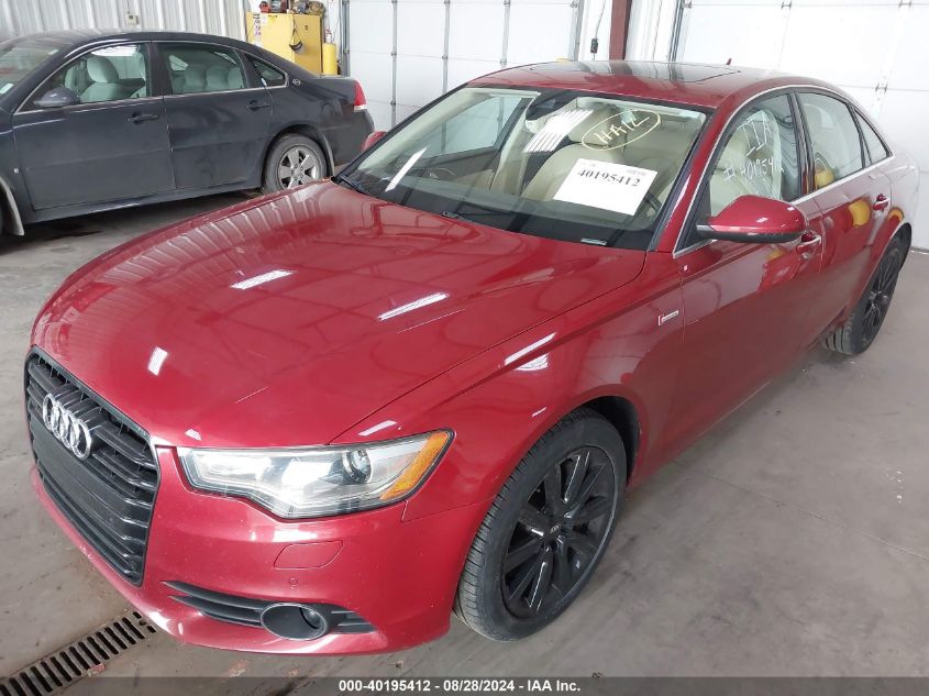 2013 AUDI A6 3.0T PREMIUM - WAUGGAFC6DN032331