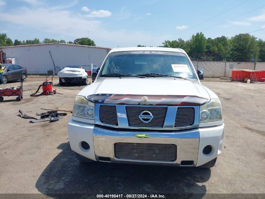 2006 Nissan Titan Se VIN: 1N6BA07A56N566605 Lot: 40195417