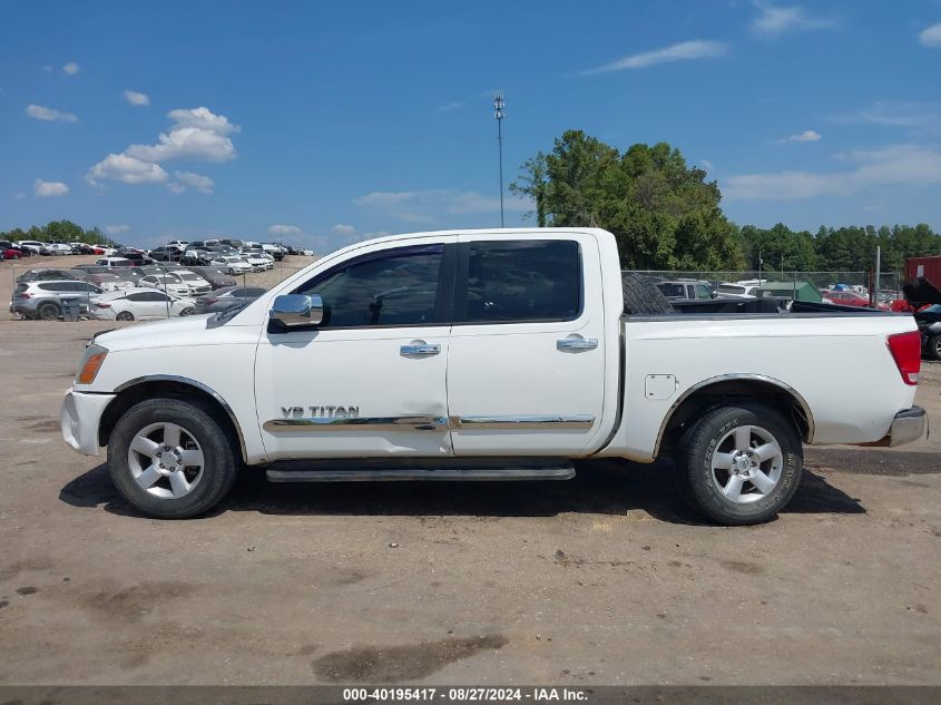 2006 Nissan Titan Se VIN: 1N6BA07A56N566605 Lot: 40195417