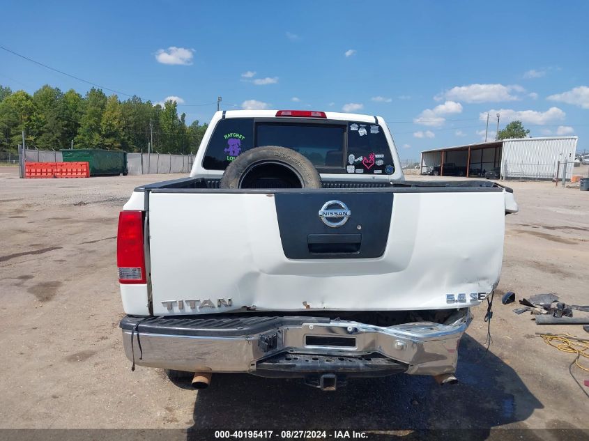 2006 Nissan Titan Se VIN: 1N6BA07A56N566605 Lot: 40195417