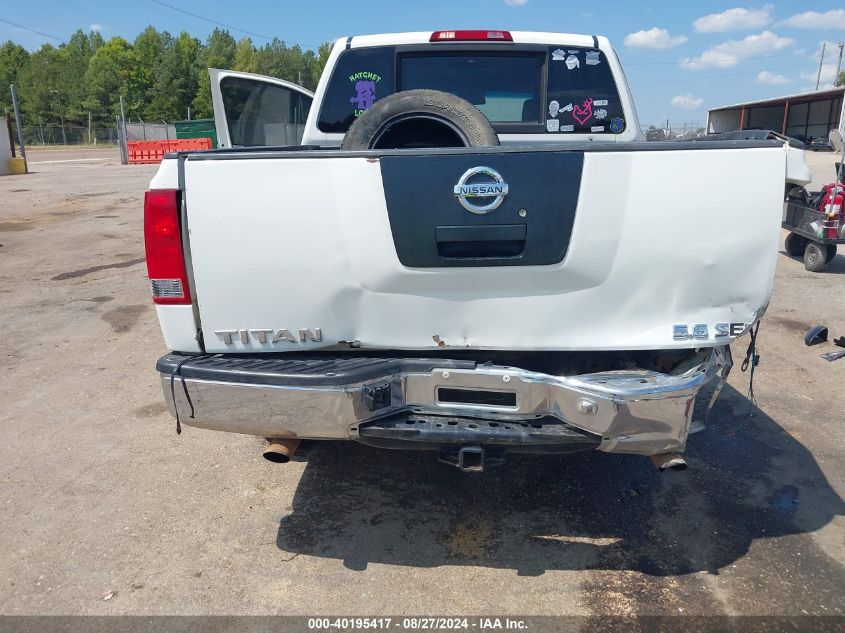 2006 Nissan Titan Se VIN: 1N6BA07A56N566605 Lot: 40195417