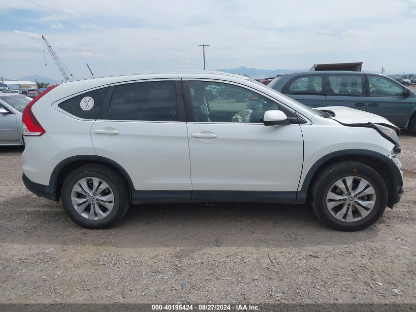 2014 Honda Cr-V Ex-L VIN: 5J6RM4H72EL093527 Lot: 40195424