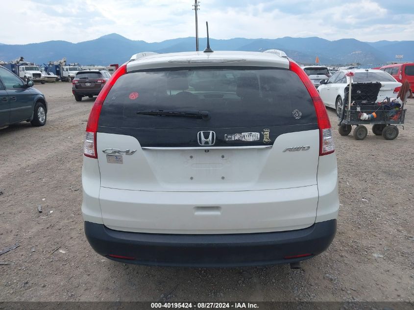 2014 Honda Cr-V Ex-L VIN: 5J6RM4H72EL093527 Lot: 40195424