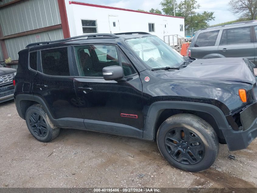 2018 Jeep Renegade Trailhawk 4X4 VIN: ZACCJBCB5JPH91639 Lot: 40195486