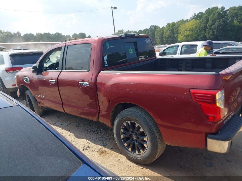 2017 Nissan Titan Sv VIN: 1N6AA1EJ7HN562742 Lot: 40195489