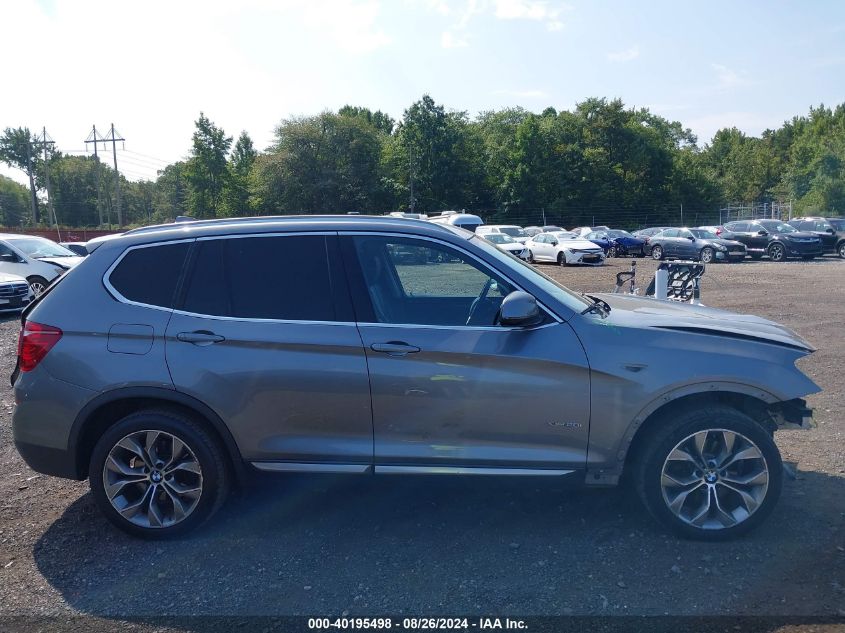 2015 BMW X3 xDrive28I VIN: 5UXWX9C5XF0D60694 Lot: 40195498