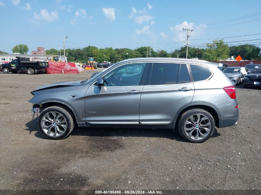 2015 BMW X3 xDrive28I VIN: 5UXWX9C5XF0D60694 Lot: 40195498