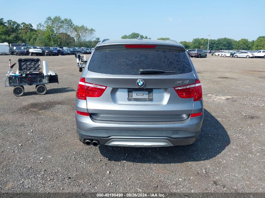 2015 BMW X3 xDrive28I VIN: 5UXWX9C5XF0D60694 Lot: 40195498