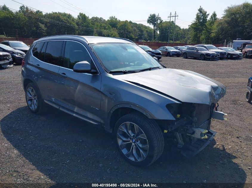 2015 BMW X3 XDRIVE28I - 5UXWX9C5XF0D60694