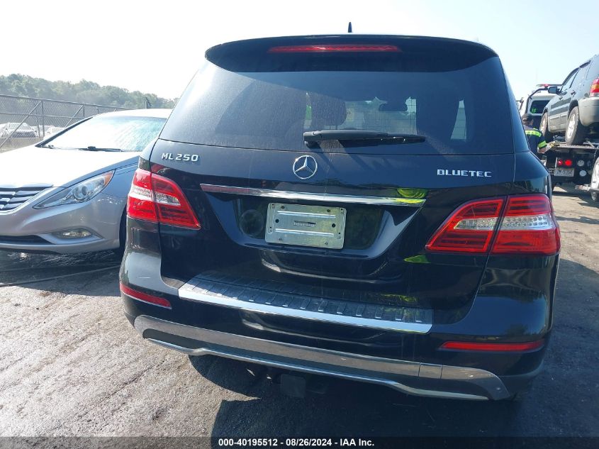 2015 Mercedes-Benz Ml 250 Bluetec 4Matic VIN: 4JGDA0EB2FA469369 Lot: 40195512