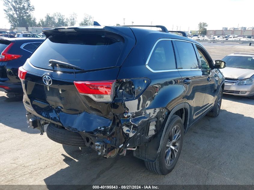 2017 Toyota Highlander Le Plus VIN: 5TDZZRFH3HS224192 Lot: 40195543