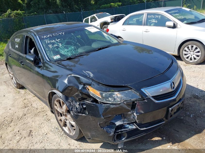 2013 Acura Tl 3.7 VIN: 19UUA9F72DA000168 Lot: 40195544