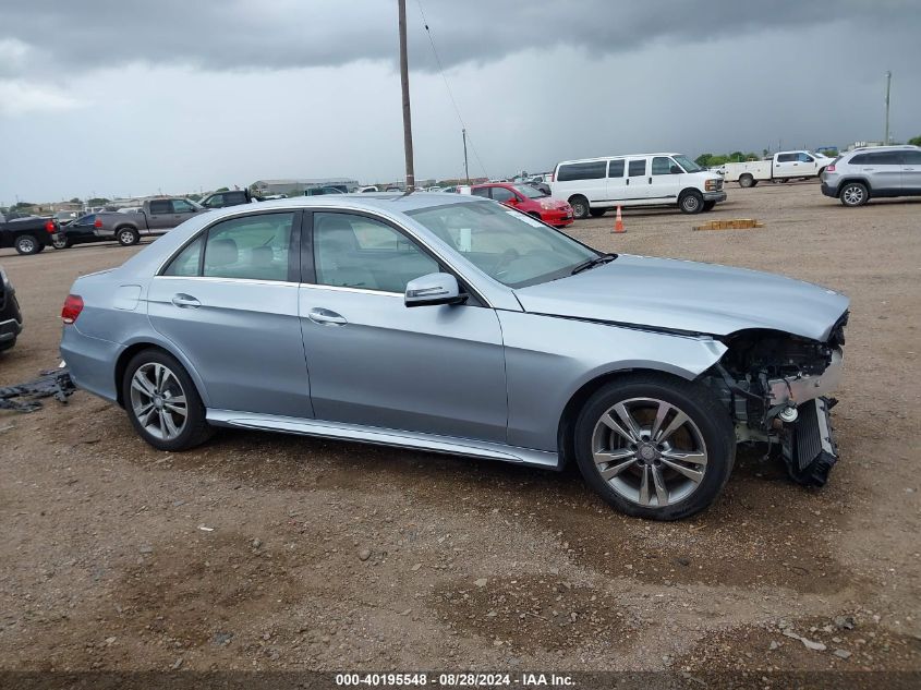 2014 Mercedes-Benz E 250 Bluetec VIN: WDDHF0EB5EB019852 Lot: 40195548