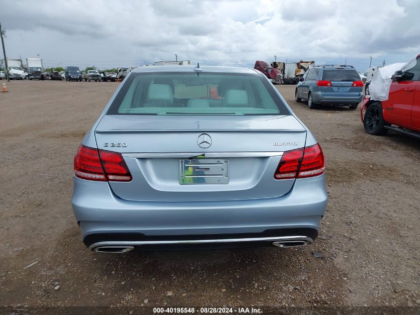 2014 Mercedes-Benz E 250 Bluetec VIN: WDDHF0EB5EB019852 Lot: 40195548