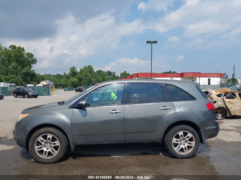 2007 Acura Mdx Technology Package VIN: 2HNYD28397H545597 Lot: 40195569