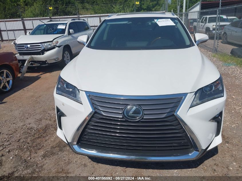 2017 Lexus Rx 350 VIN: 2T2ZZMCA6HC065196 Lot: 40195592