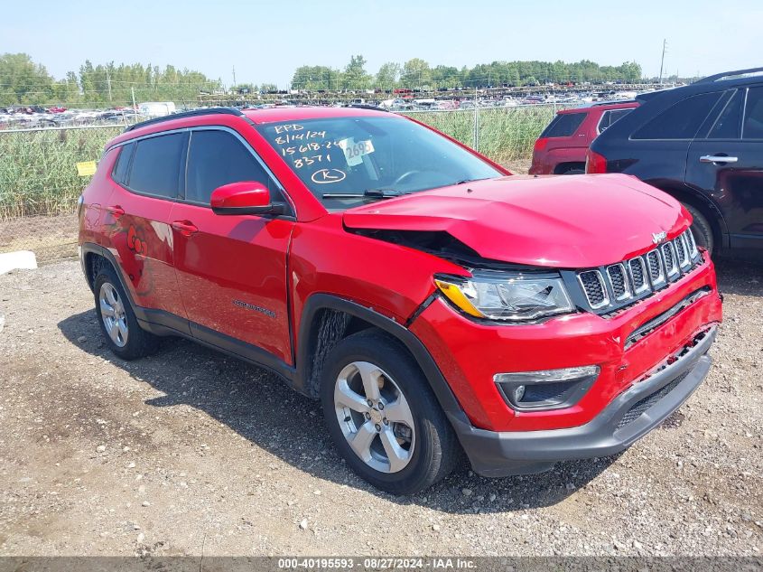 2019 JEEP COMPASS LATITUDE 4X4 - 3C4NJDBB5KT818371