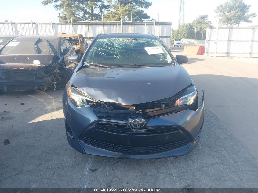 2018 Toyota Corolla Le VIN: 2T1BURHE4JC077916 Lot: 40195595