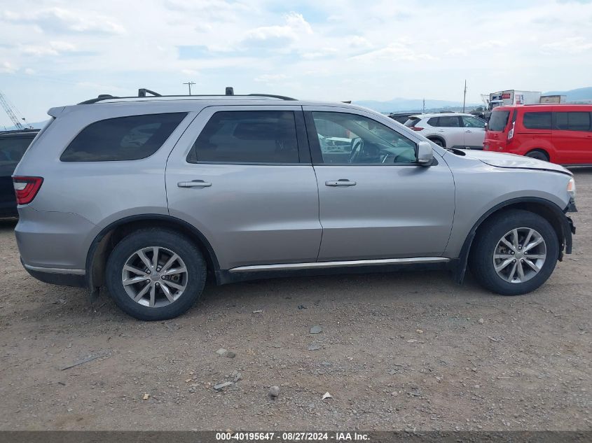 2014 Dodge Durango Limited VIN: 1C4RDJDG1EC345567 Lot: 40195647