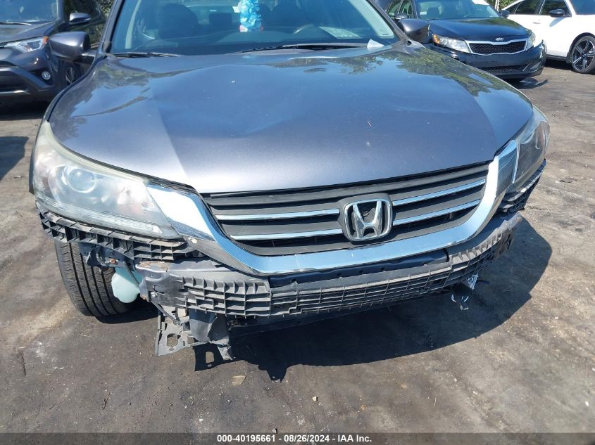 2013 Honda Accord Lx VIN: 1HGCR2F36DA078381 Lot: 40195661