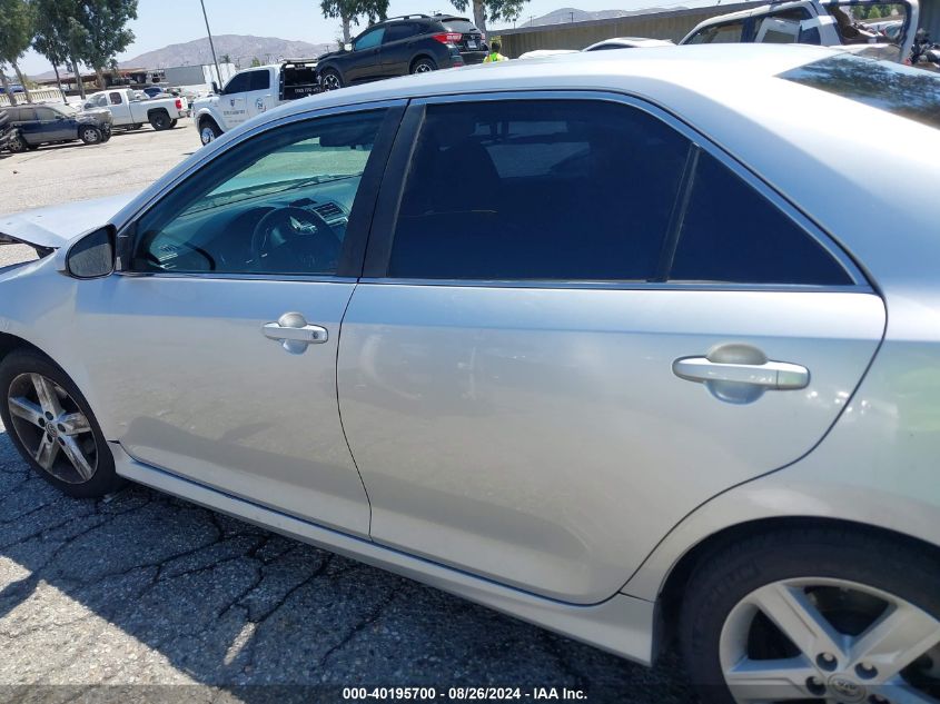 2013 Toyota Camry Se VIN: 4T1BF1FK5DU254464 Lot: 40195700