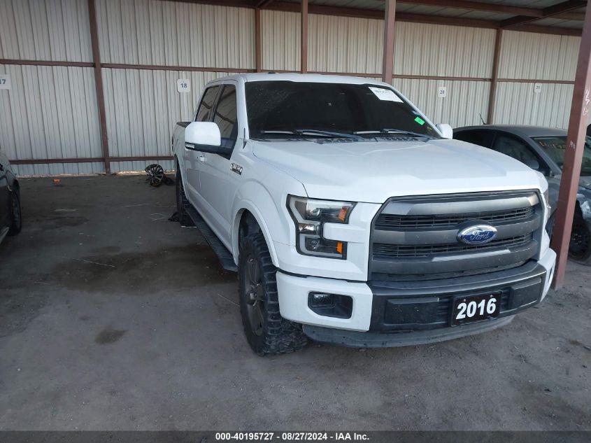 2015 FORD F-150 LARIAT - 1FTEW1CF9FKD01325