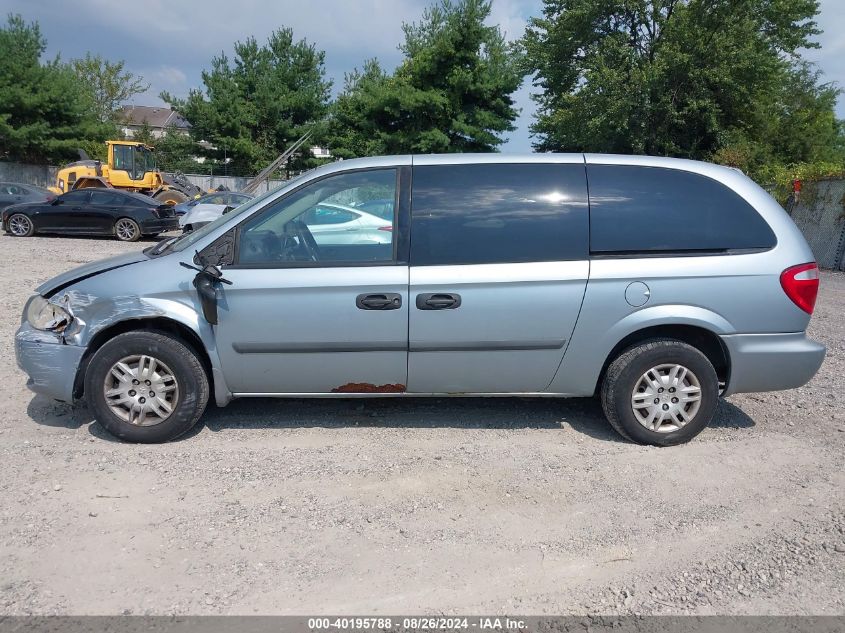 2006 Dodge Grand Caravan Se VIN: 1D4GP24R96B558055 Lot: 40195788