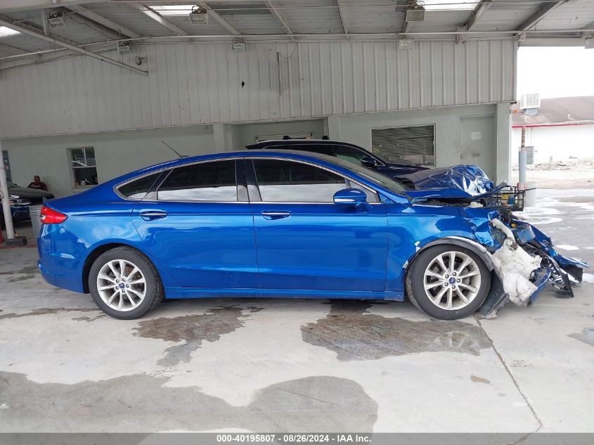 2017 Ford Fusion Se VIN: 3FA6P0HD7HR262564 Lot: 40195807