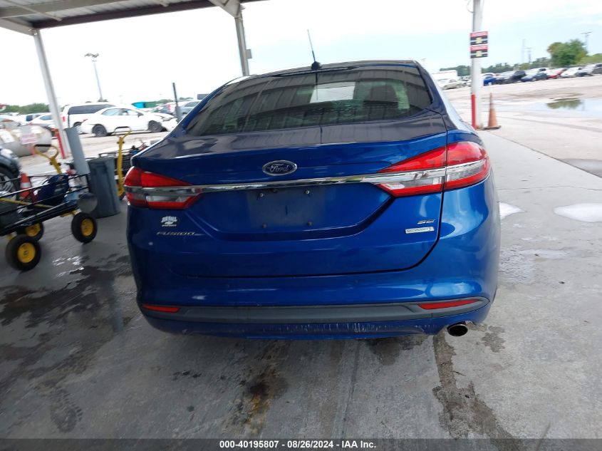 2017 FORD FUSION SE - 3FA6P0HD7HR262564