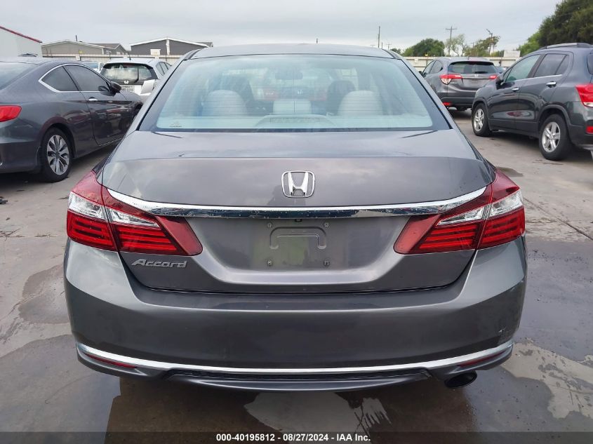 2016 Honda Accord Lx VIN: 1HGCR2F36GA086890 Lot: 40195812