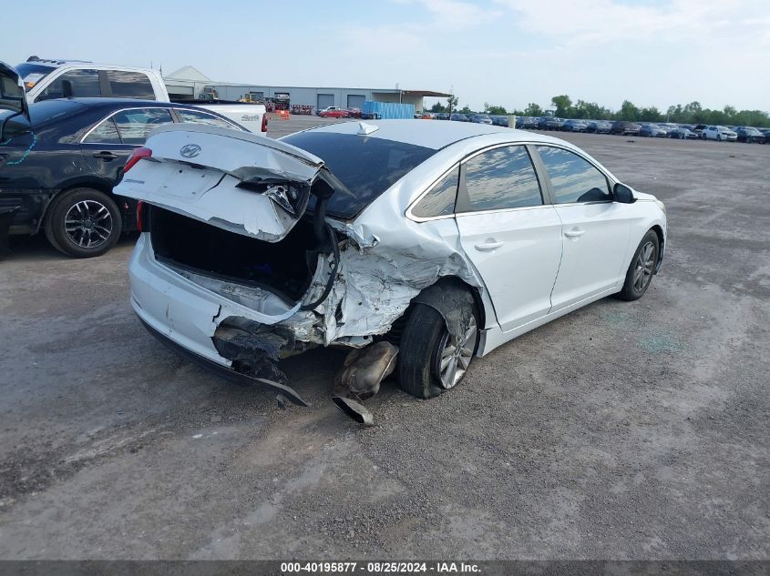 2017 Hyundai Sonata VIN: 5NPE24AFXHH461568 Lot: 40195877