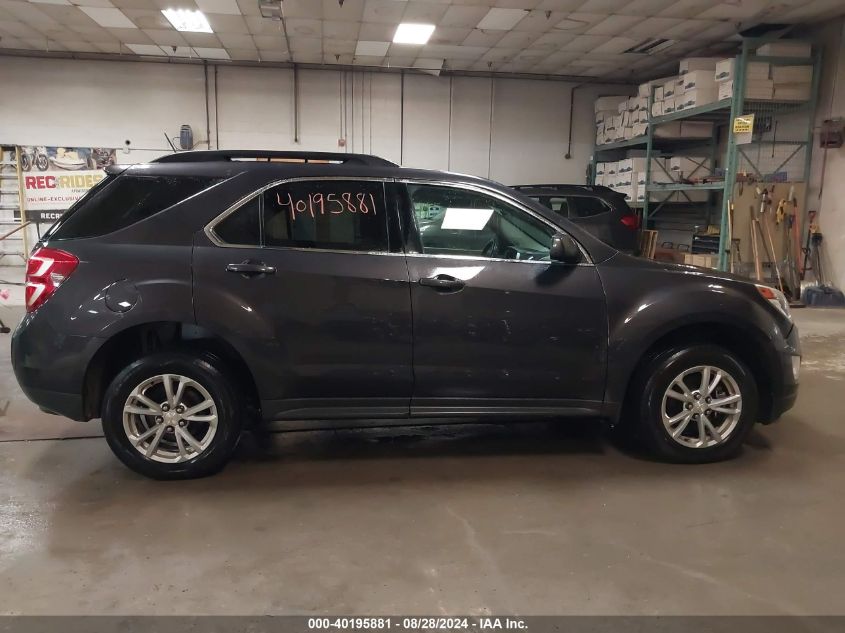 2016 Chevrolet Equinox Lt VIN: 2GNFLFEK0G6317154 Lot: 40195881