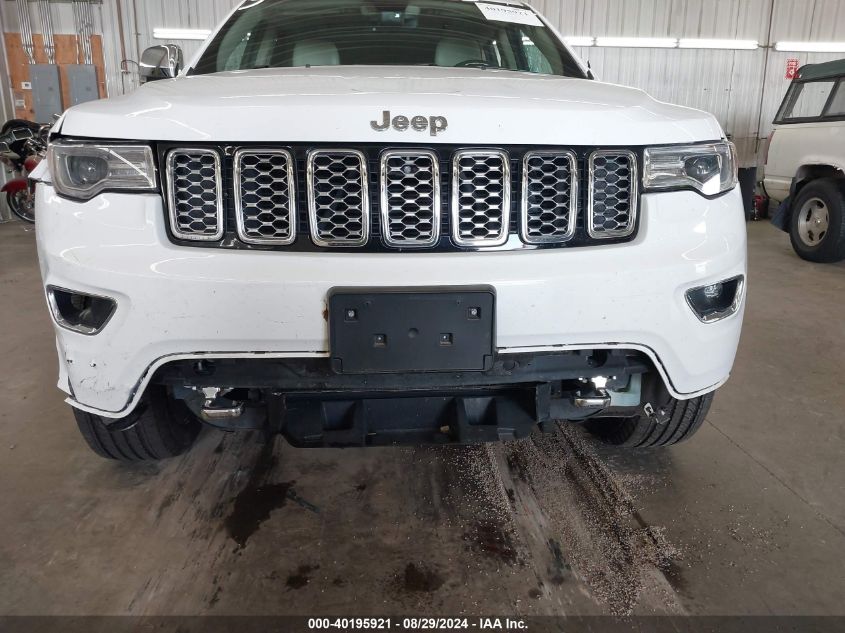 2017 Jeep Grand Cherokee Overland 4X4 VIN: 1C4RJFCG1HC694613 Lot: 40195921