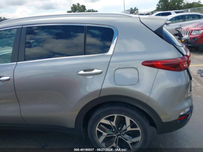 2020 Kia Sportage Ex VIN: KNDPN3AC4L7792224 Lot: 40195937