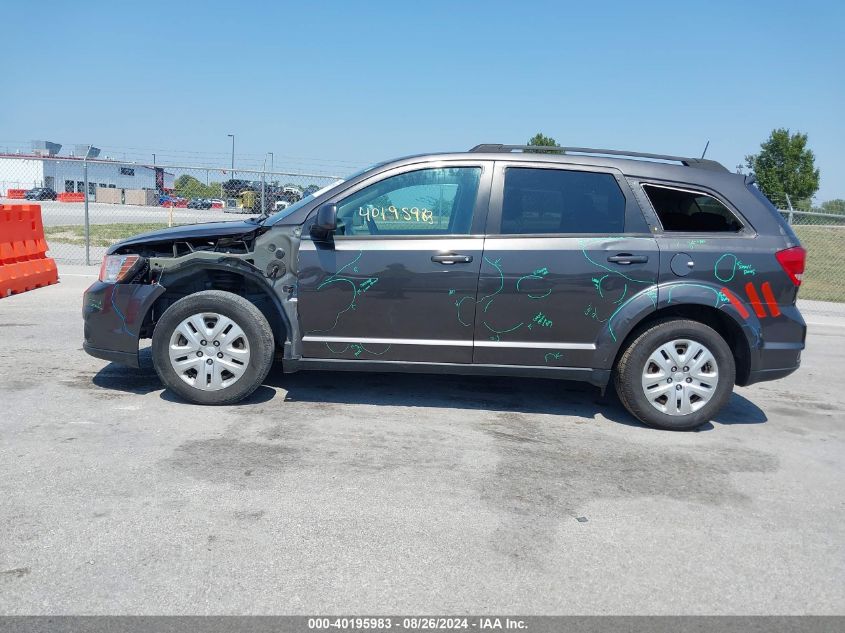 2019 Dodge Journey Se VIN: 3C4PDCBB2KT844842 Lot: 40195983