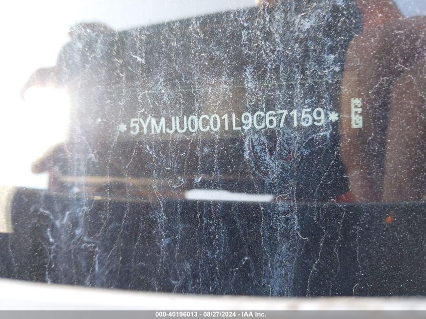 2020 BMW X5 M Competition VIN: 5YMJU0C01L9C67159 Lot: 40196013