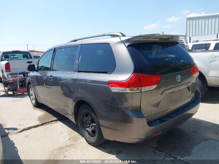 5TDKK3DC4CS220851 2012 Toyota Sienna Le V6 8 Passenger