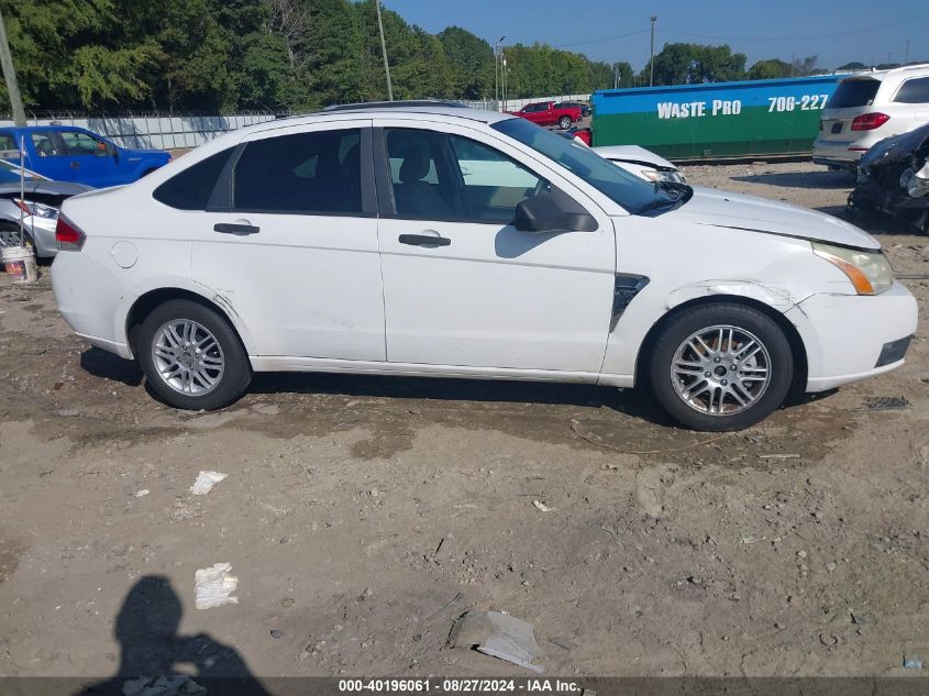 2008 Ford Focus Se/Ses VIN: 1FAHP35N88W224040 Lot: 40196061