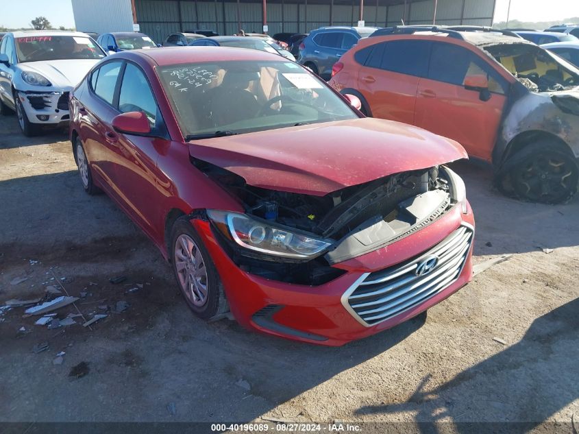 KMHD74LF4HU082321 2017 HYUNDAI ELANTRA - Image 1