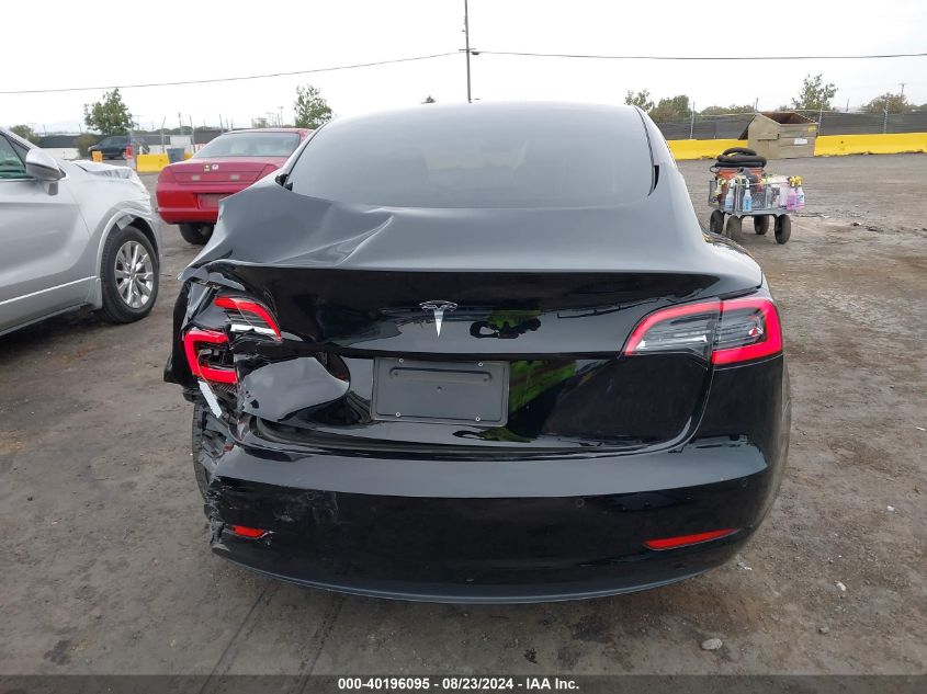 2022 Tesla Model 3 Rear-Wheel Drive VIN: 5YJ3E1EA0NF234041 Lot: 40196095