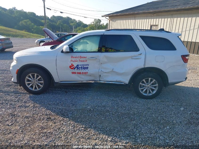 2021 Dodge Durango Sxt Plus Awd VIN: 1C4RDJAGXMC602406 Lot: 40196097