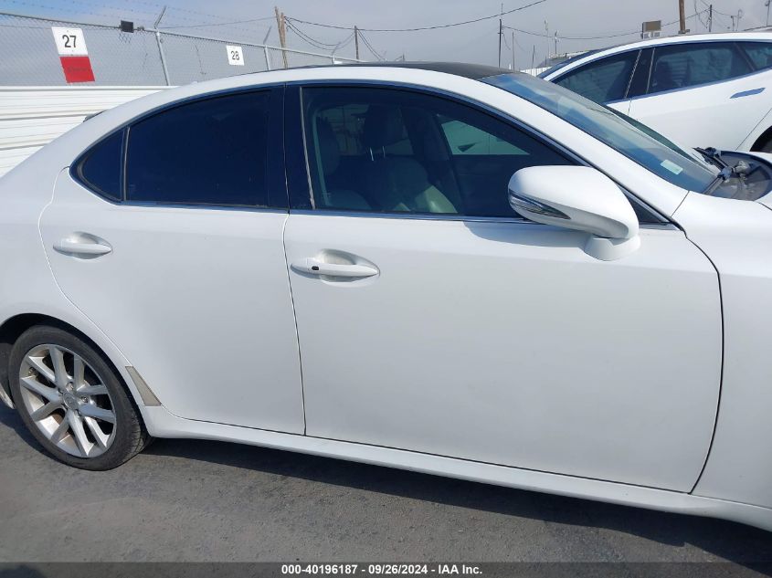 2012 Lexus Is 250 VIN: JTHBF5C26C5174842 Lot: 40196187